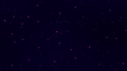 Poster - Dark astrology star animation, color changing galaxy background