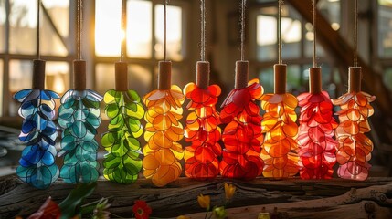 Fototapete - Showcase creative DIY projects using recycled materials to inspire others
