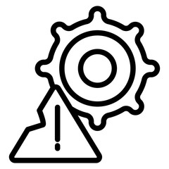 Sticker - Damage Control Icon Style