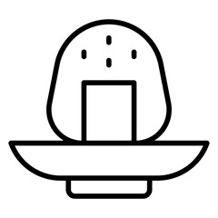 Sticker - Onigiri Icon Style