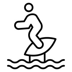 Wall Mural - Flowrider Icon Style