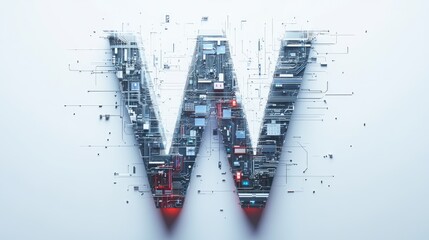 Fototapete - The letter 