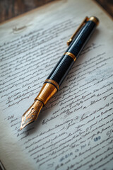 Aufkleber - A signature line on a document isolated on a pastel cream background, symbolizing the importance of approval and authorization in business,