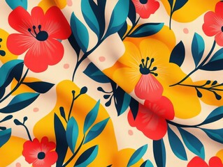 Poster - Beautifully Designed Luxury Silk Scarf with Elegant Flat Style  Premium Fashion Accessory for Sophisticated and Chic Wardrobe