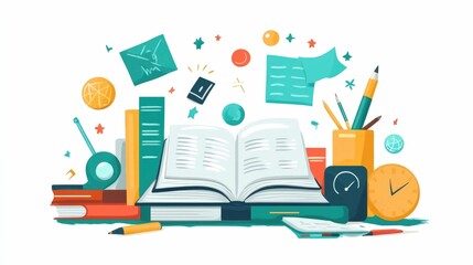 Poster - Engaging and Colorful Language Learning Games for Educational and Interactive Study and Skill Development