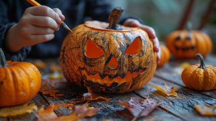 Wall Mural - Halloween, the spookiest day of the year