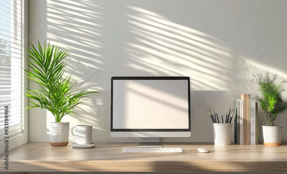 Blank white browser window mockup isolated, 3D illustration. Bare ...