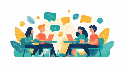 Poster - An Depicting the Interactive Process of Online Language Learning Through a Conversation Partner