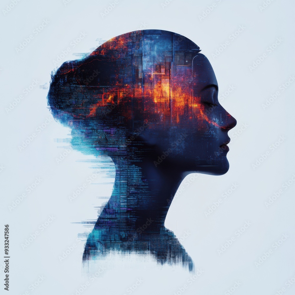 Evolution of Artificial Intelligence: From Code to Consciousness Stock ...