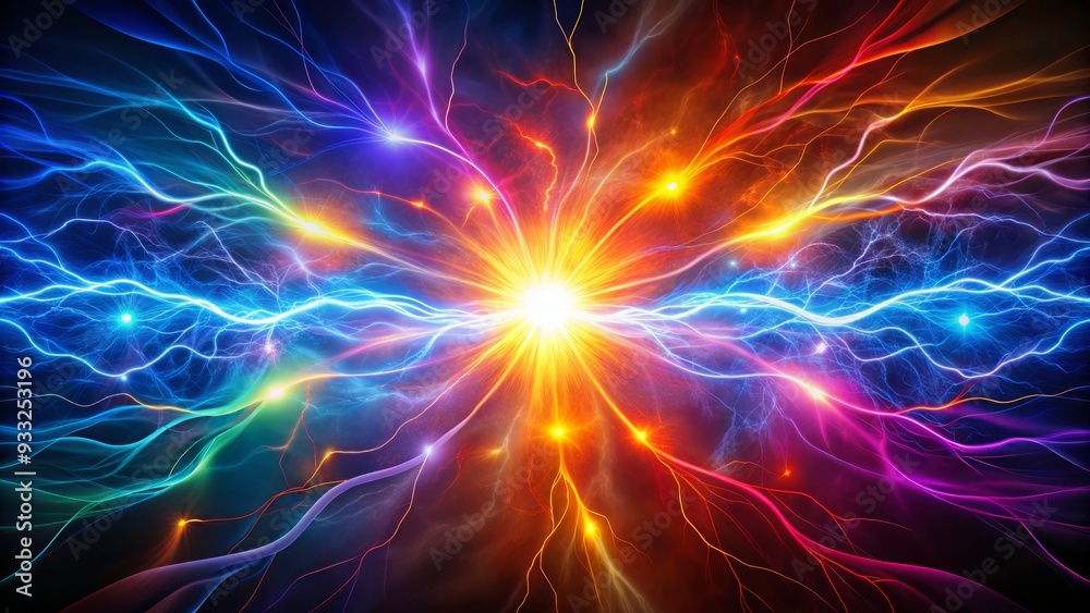 Bold, energetic movements converge with vibrant colors, sharp lines ...