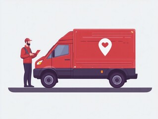Poster - Efficient Logistics Management with Digital Delivery Tracking and Optimization for Streamlined Business and Supply Chain Efficiency