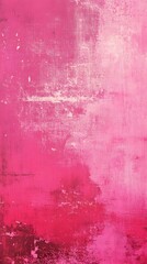 Canvas Print - pink distressed background