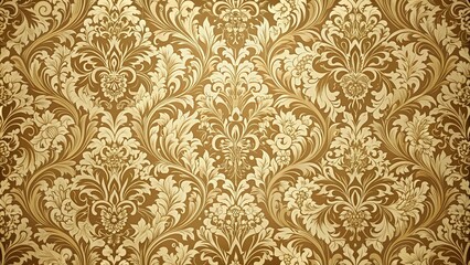 Wall Mural - Abstract floral pattern damask style cloth, floral, abstract, damask, pattern, fabric, design, texture, ornate