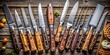 © A.Rod - Assorted barbecue knives for outdoor grilling and cooking, barbecue, knives, grill, cooking, kitchen, tools, cutlery, stainless steel