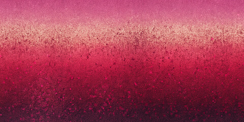 Wall Mural - A gradient from deep burgundy to soft pink with a rich, grainy noise texture