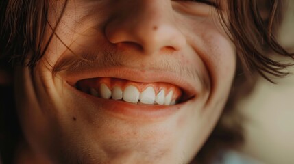 Poster - A close-up shot of a person holding a toothbrush, perfect for illustrations or educational materials