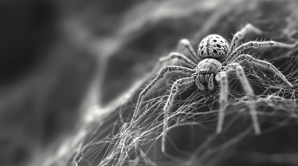 spider on a web