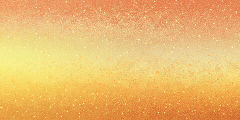 Wall Mural - A warm gradient blending from golden yellow to pale peach with scattered noise texture.