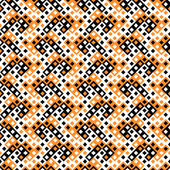 Poster - Random abstract seamless diagonal square pattern background - repeating vector illustration