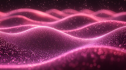Poster - abstract digital spiral background with vibrant colors and intricate patterns, evoking a sense of mo