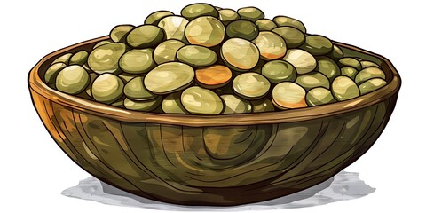 Sticker - bowl of cucumber