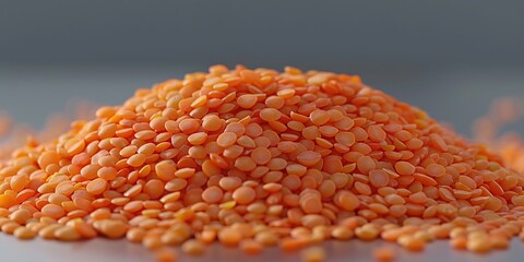 Poster - lentils in a bowl