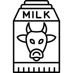 Sticker - Milk Icon