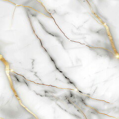 Wall Mural - white marble background with golden line, pattern for seamless