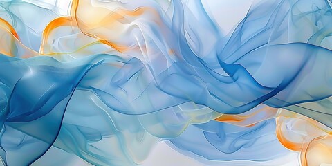 Canvas Print - abstract blue background