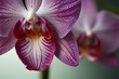 © Mirza - Pink fragility petal botany blossom beauty orchid plant flower purple nature closeup flora Generative AI