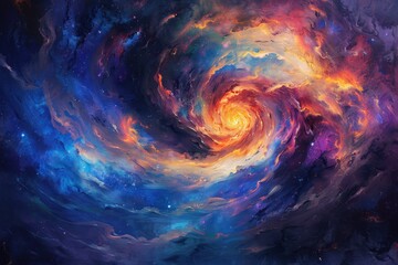 A Cosmic Swirl of Color and Light