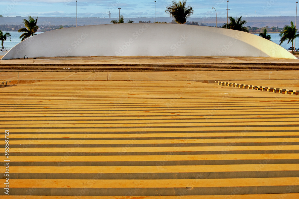 Acoustic Shell, Oscar Niemeyer architectural design inaugurated in 1973 ...