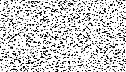 Poster - Black and white abstract dusty pattern background. Vector Format editable element 