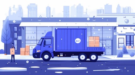 Poster - Streamlined Automated Last Mile Logistics Solutions Enabling Efficient Cargo Delivery and Distribution in Modern Urban Environments