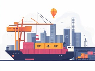 Poster - Efficient Shipping Automation for Integrated Logistics and Delivery Platforms  Streamlined supply chain optimization and enhanced visibility for seamless transportation and distribution