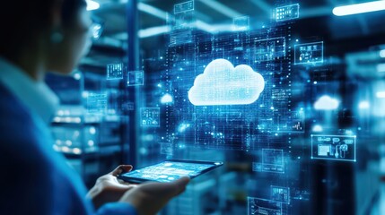 Poster - A digital technology approach combines data processing and cloud computing to support engineering tasks