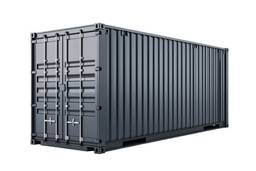 A versatile shipping container, ideal for storage and transportation solutions in various industries and environments.