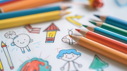 Poster - Enhance educational materials with hand-drawn doodles, illustrating concepts, diagrams,