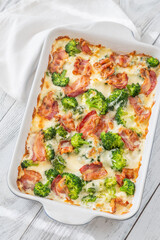 Poster - Creamy broccoli and bacon