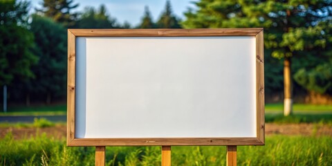 Fototapete - Board with blank space for text , board, blank, space, text, message, communication, sign, white, wooden, background, copy