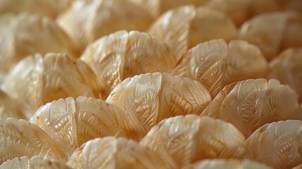 Poster - Close up of intricate, textured patterns delicate natural organic detailed 