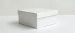 © StockKing - Isolated white box with a lid on a clean white background, suitable for use as a copy space image.