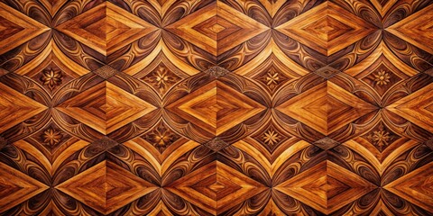 Poster - Richly patterned wooden surface for luxury background, luxury, brown, wood, premium, texture, elegant, intricate