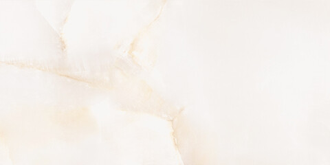 Wall Mural - Soft beige onyx marble stone texture.