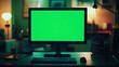 © Mehran - Green screens are commonly used in video conferencing to provide a professional and distraction