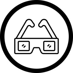 Poster - Vr Glasses Vector Icon Design