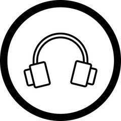 Poster - Ear Phone Vector Icon Design