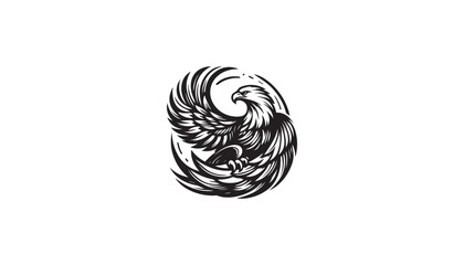 Wall Mural - eagle flying design, eagle logo, eagle image, eagle vector, eagle sports, eagle seeing back