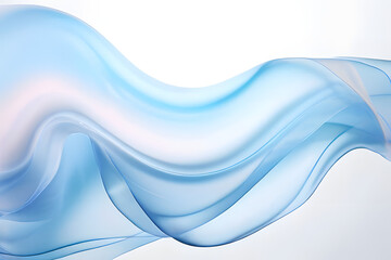 Poster - abstract blue background