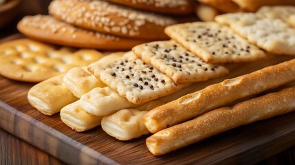 Homemade delicious pastry in a traditional bakery kitchen on a wooden table Freshly baked snack White bread crust Food cooking recipes with Sugar Croissants Flour and dough Healthy natural ingredients